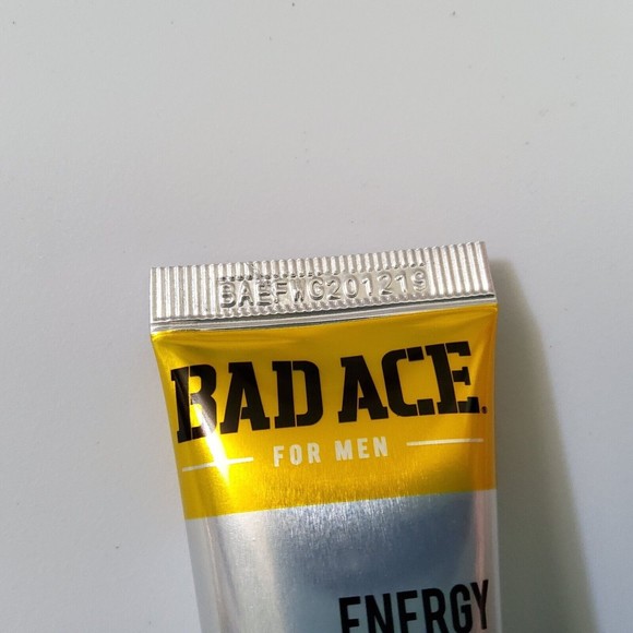 Lot Of 4- BAD ACE For Men Energy Face Wash Citrus Punch .5oz/15ml Exp 12/18/23 - Picture 3 of 6